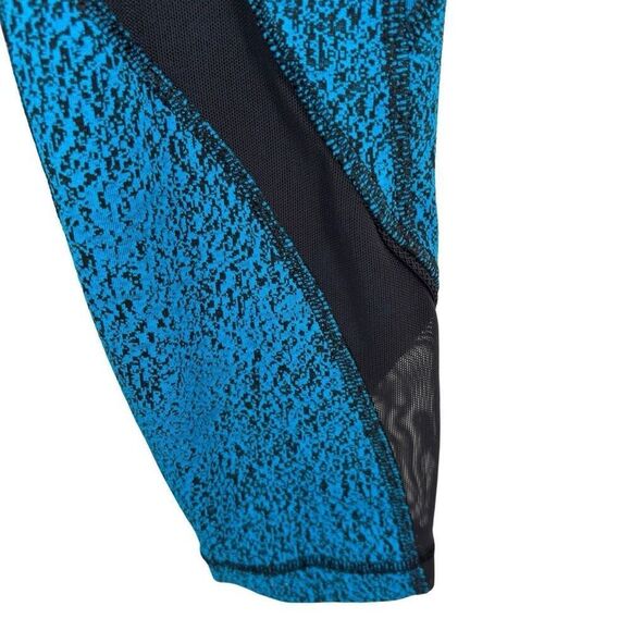 Lululemon Inspire Tight II Power Leggings Jacquard Shocking Blue/Black 6 - Picture 9 of 10